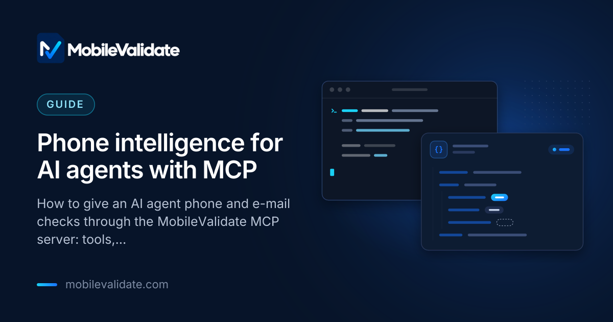 Cover: Phone intelligence for AI agents with MCP