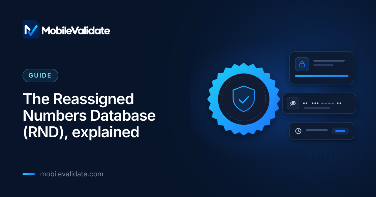 Cover: The Reassigned Numbers Database (RND), explained